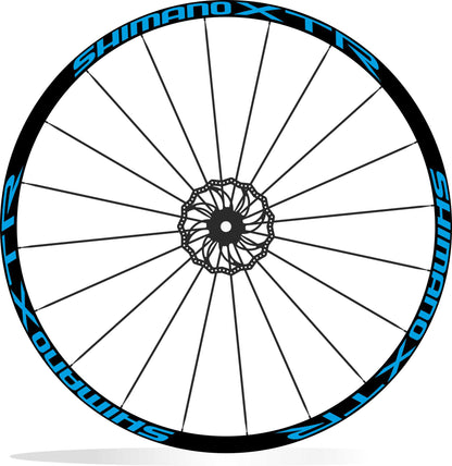 Shimano XTR adesivi cerchi bici mtb sticker personalizzati