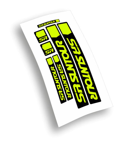 Adesivi personalizzati per forcella mtb SR Suntour