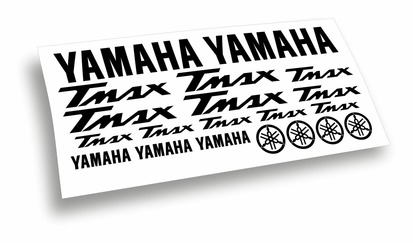 Yamaha Tmax adesivi/stickers/decalcomanie scooter moto standard