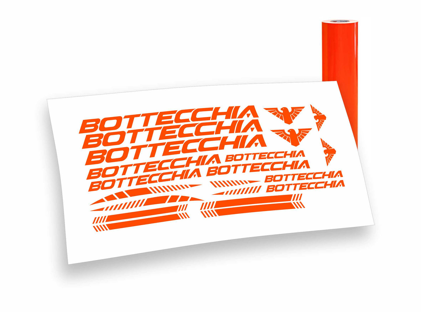 Bottecchia kit adesivi completo 22 pezzi per mountain bike e bici da corsa