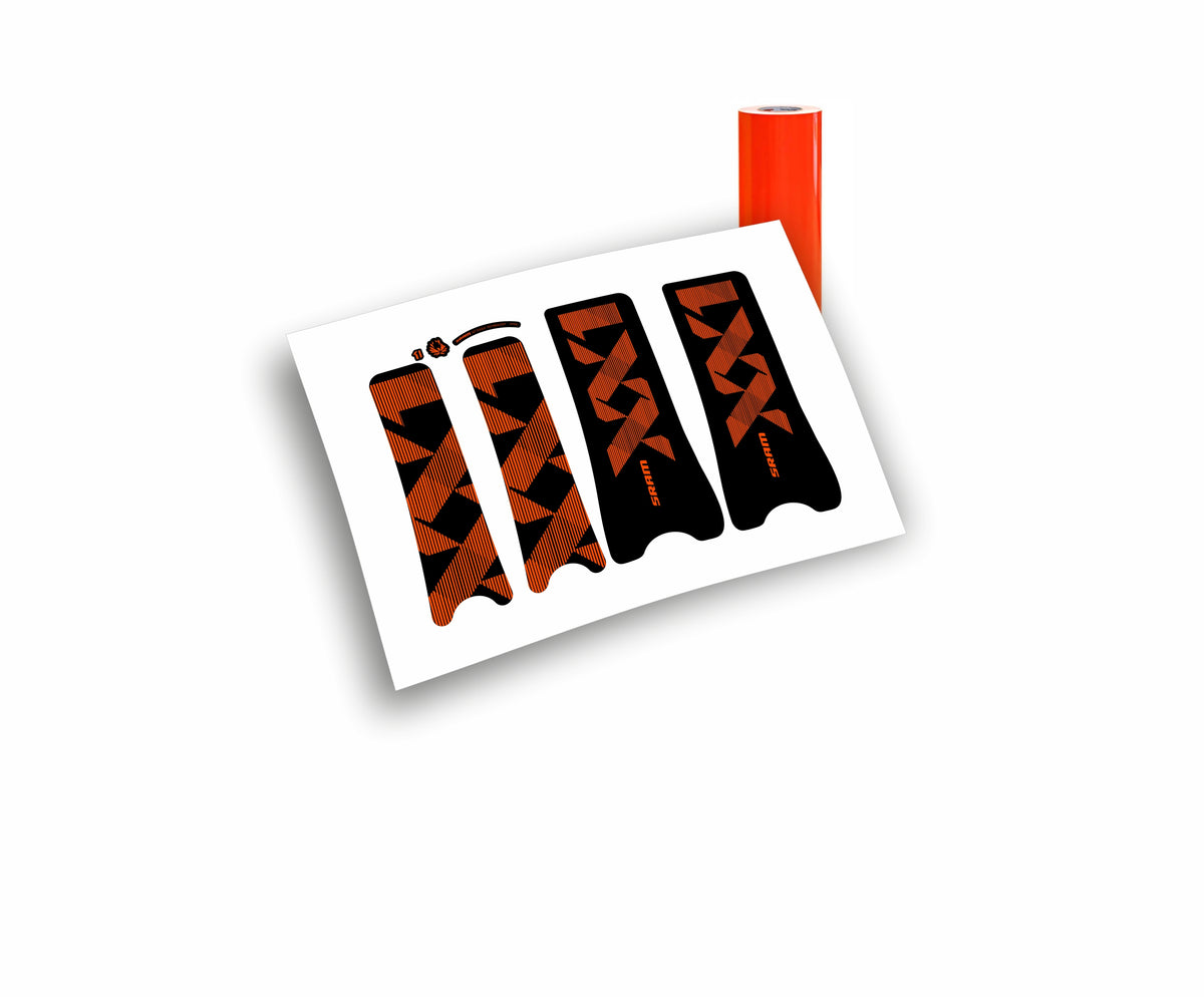 Sram xx1 Eagle Dub SL adesivi stickers pedivelle