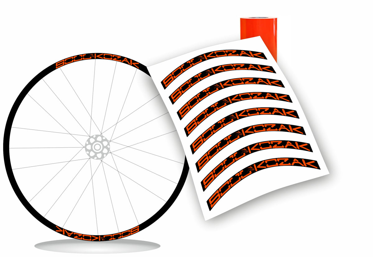 Soul Kozak kit adesivi cerchi bici mountain bike colore personalizzato