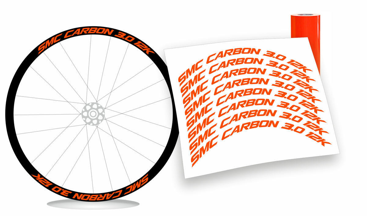 SMC Carbon 3.0 12K kit adesivi personalizzati
