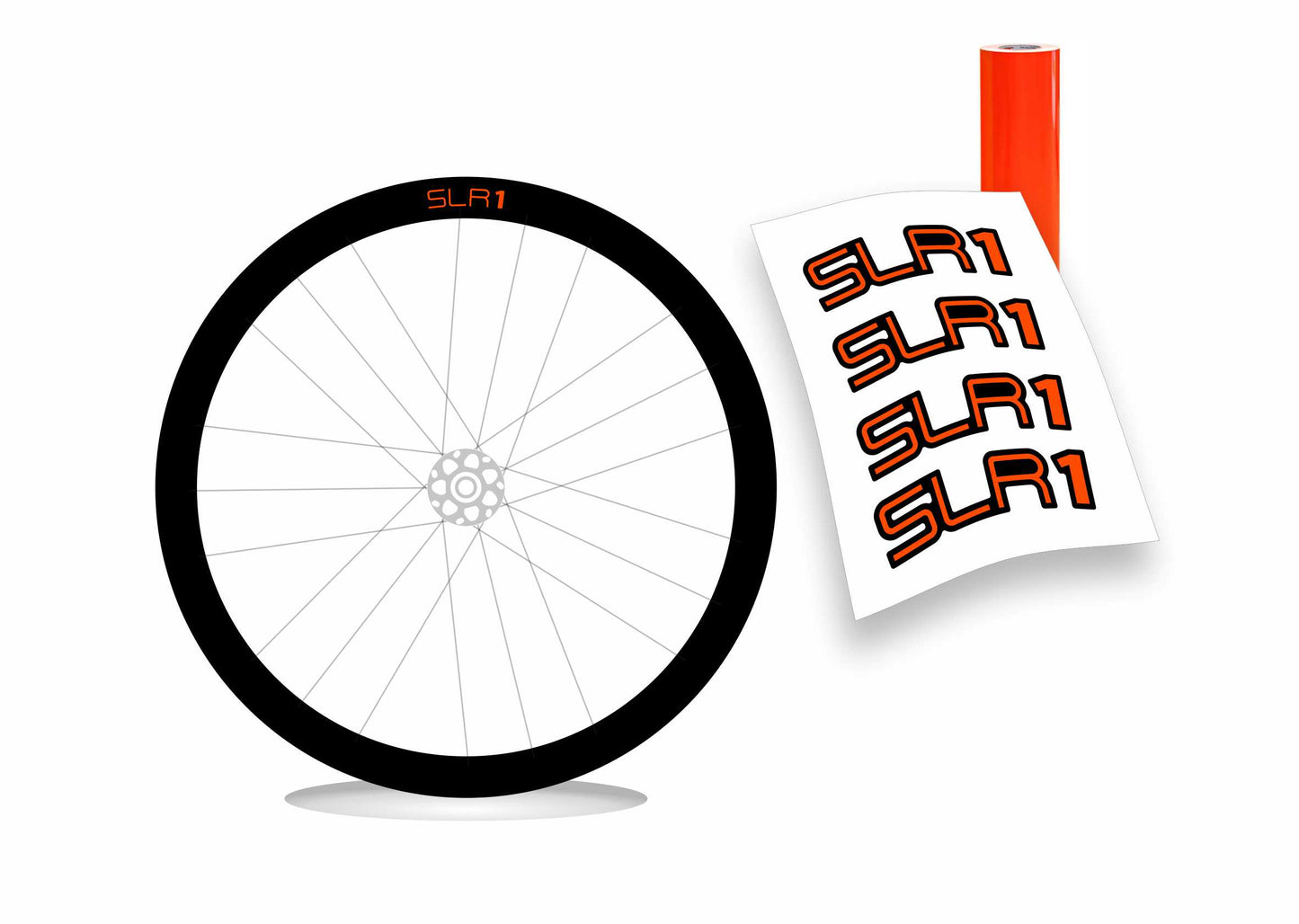 Giant slr 1 disc "42" adesivi per cerchio bici da corsa