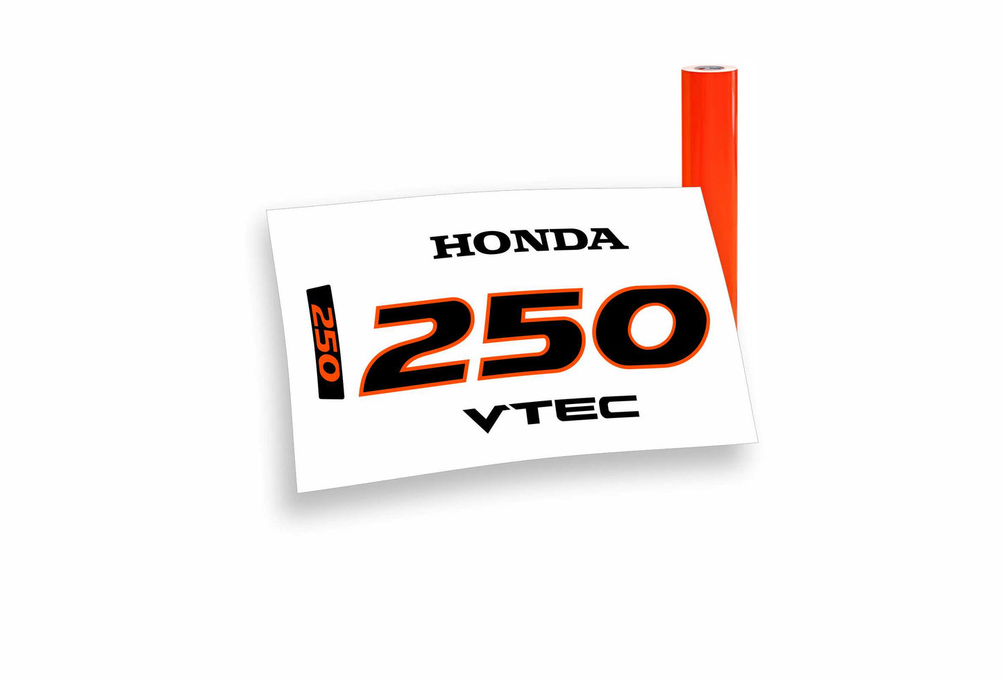 Honda 250 vtec adesivi sticker motoscafo barche motore