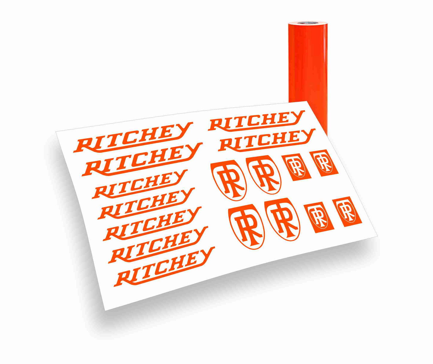 Ritchey kit adesivi logo bicicletta mtb bdc colore personalizzato 18 pezzi