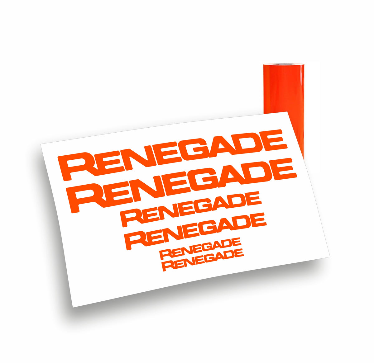 Jeep Renegade Kit adesivi Auto 6 pz.