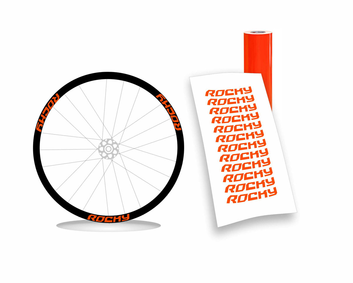 Rocky carbon kit adesivi per cerchi in carbonio mountain bike colore personalizzato