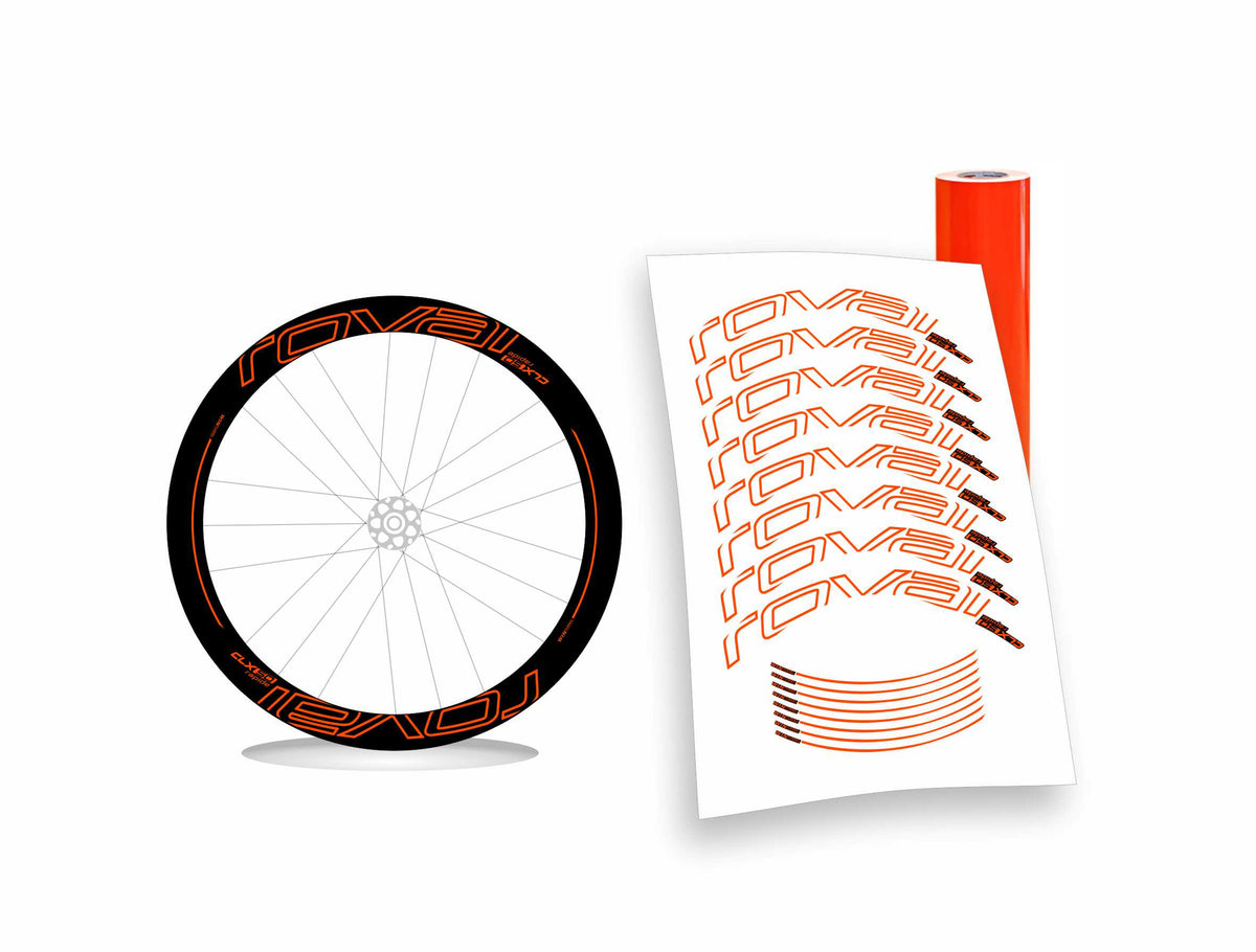 Roval CLX 50 rapide kit adesivi per cerchi bicicletta da corsa