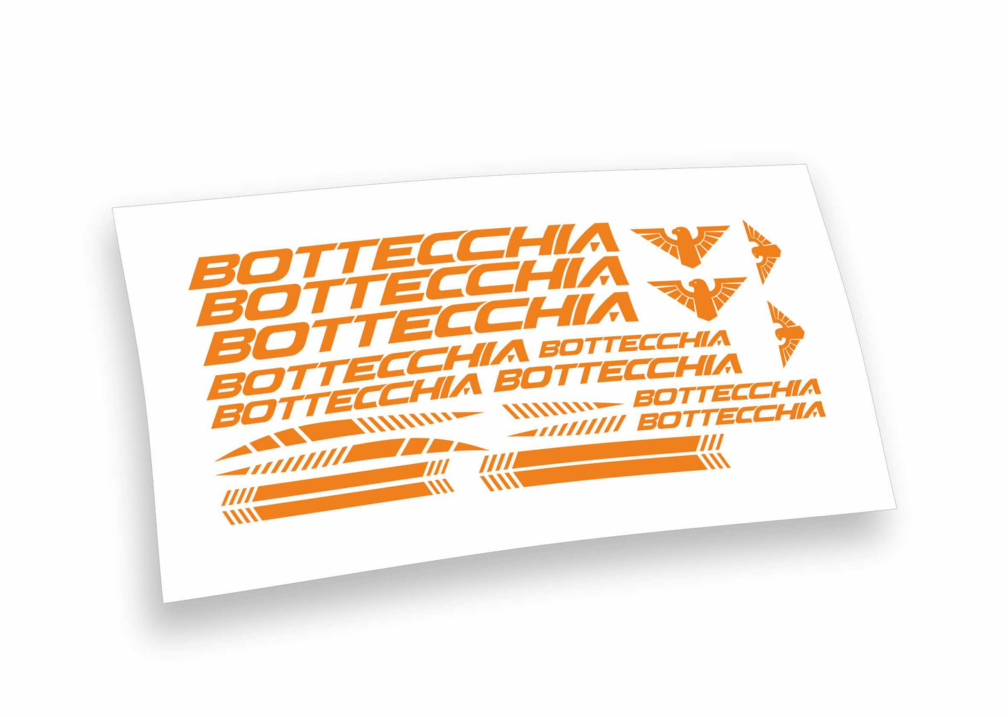 Bottecchia kit adesivi completo 22 pezzi per mountain bike e bici da corsa