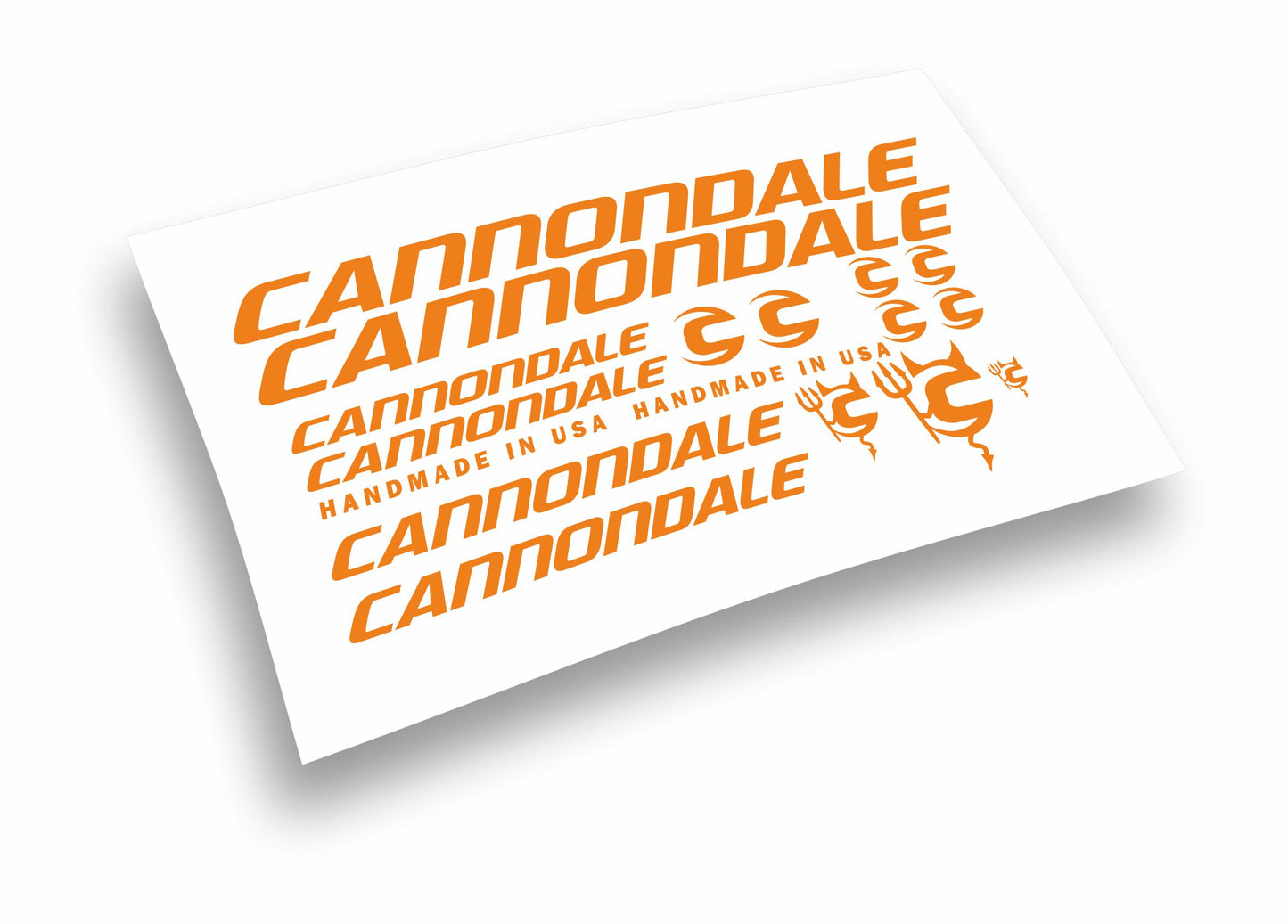 Cannondale kit adesivi per mountain bike completo 14 pezzi