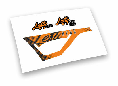 Lefty Ocho kit completo adesivi per forcella e parastelo