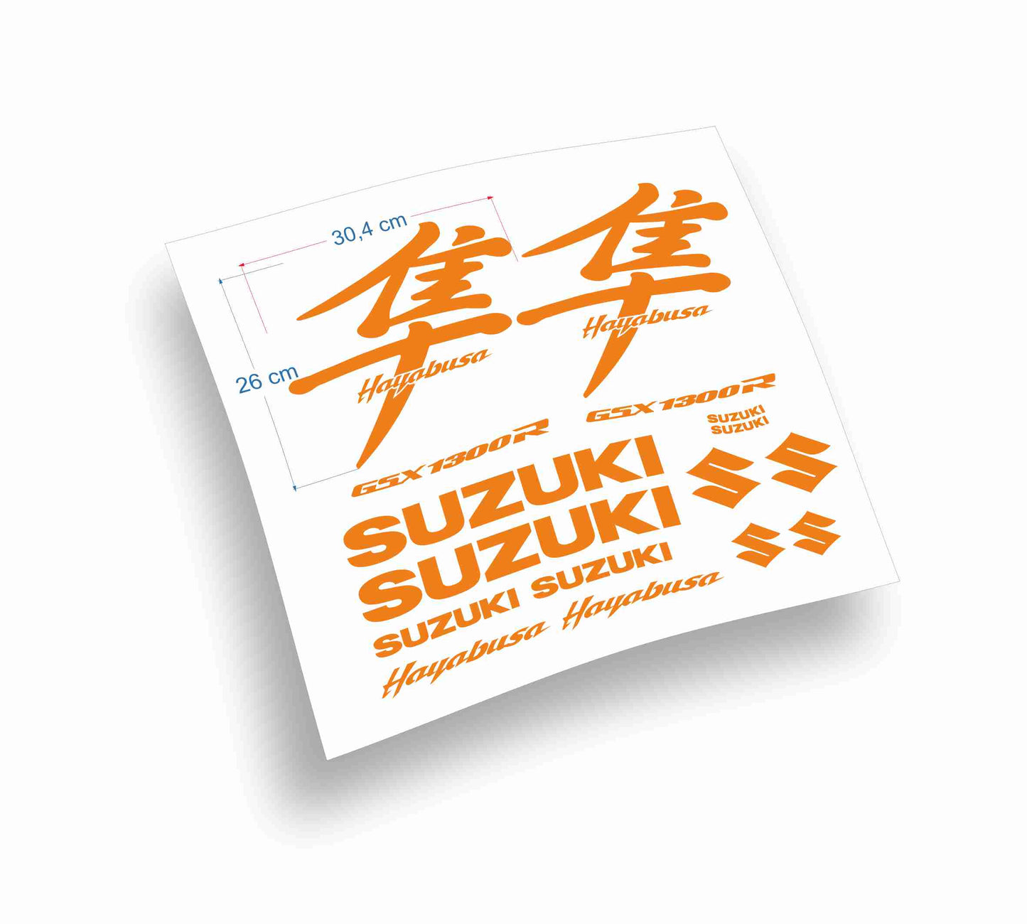 Suzuki Yayabusa Gsx1300R kit adesivi personalizzati