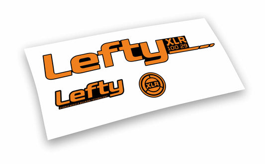 Kit ADESIVI forcella bici mtb lefty xlr 100 mountain bike stickers fork bike
