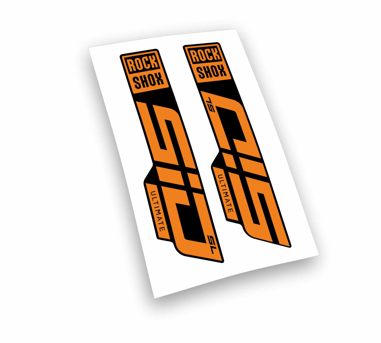 Rock Shox kit sid ultimate sl 2021 adesivi bicicletta colore personalizzato con fondo