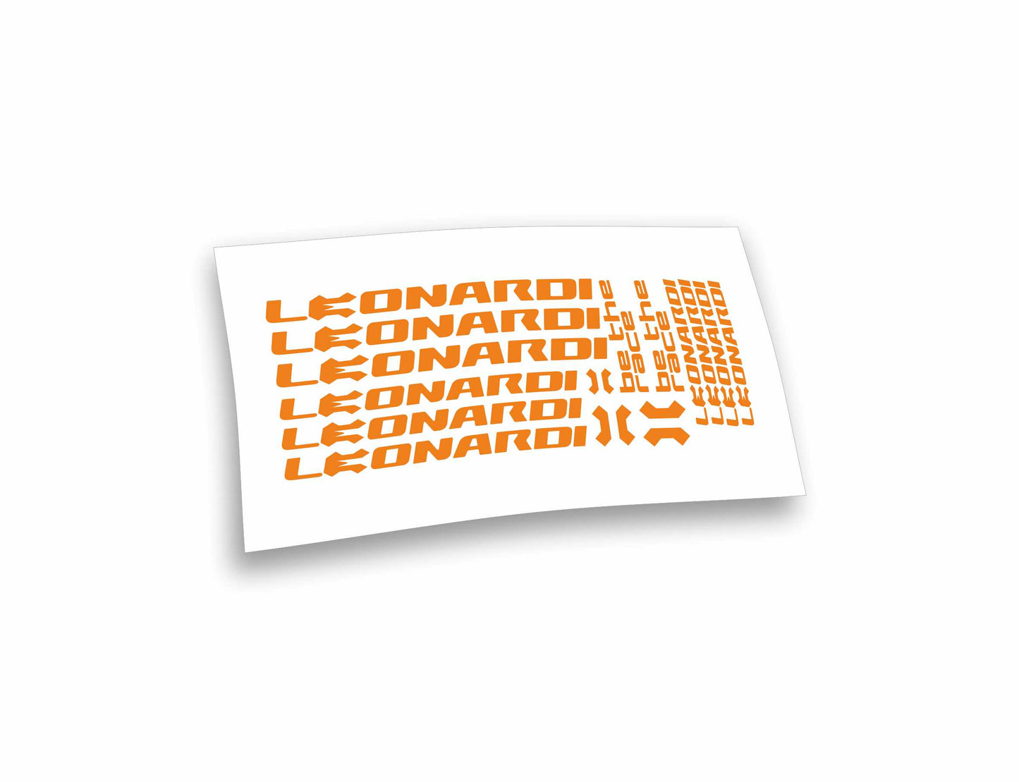 Leonardi kit adesivi completo per mountain bike 14 pezzi