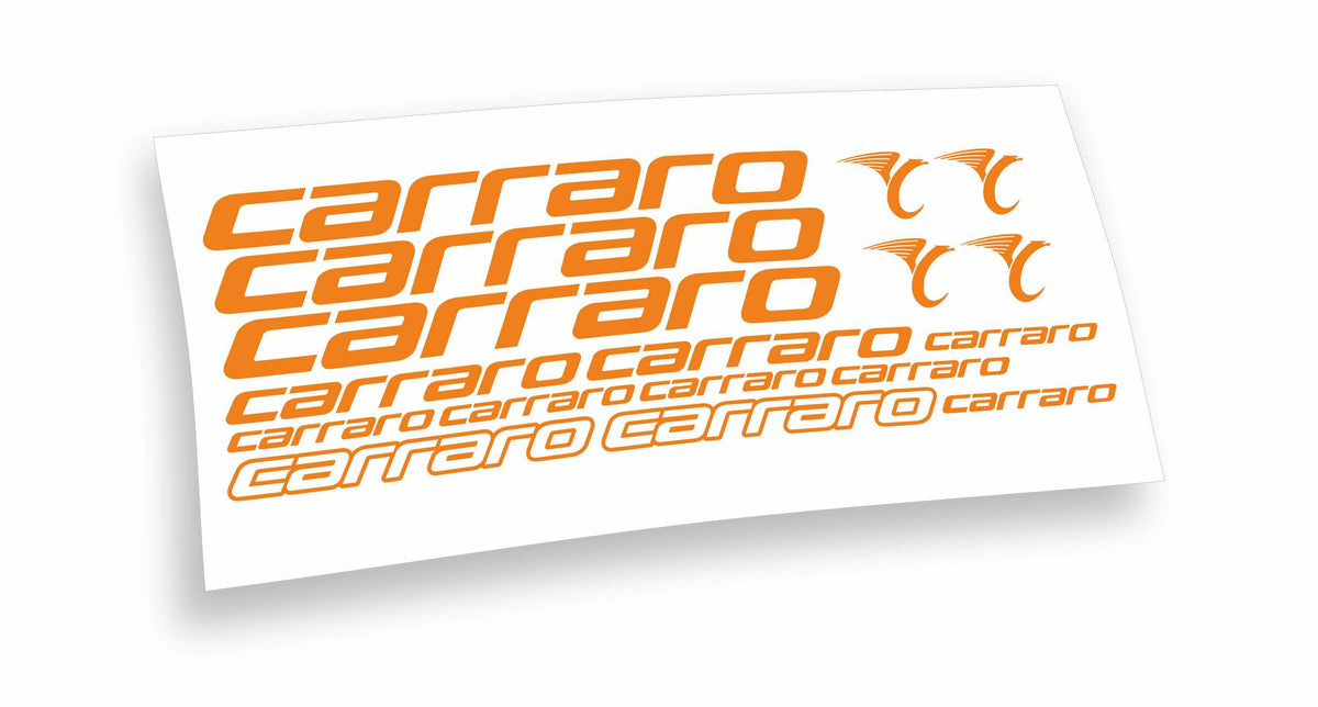 Carraro kit adesivi bicicletta da corsa e mountain bike colore personalizzato