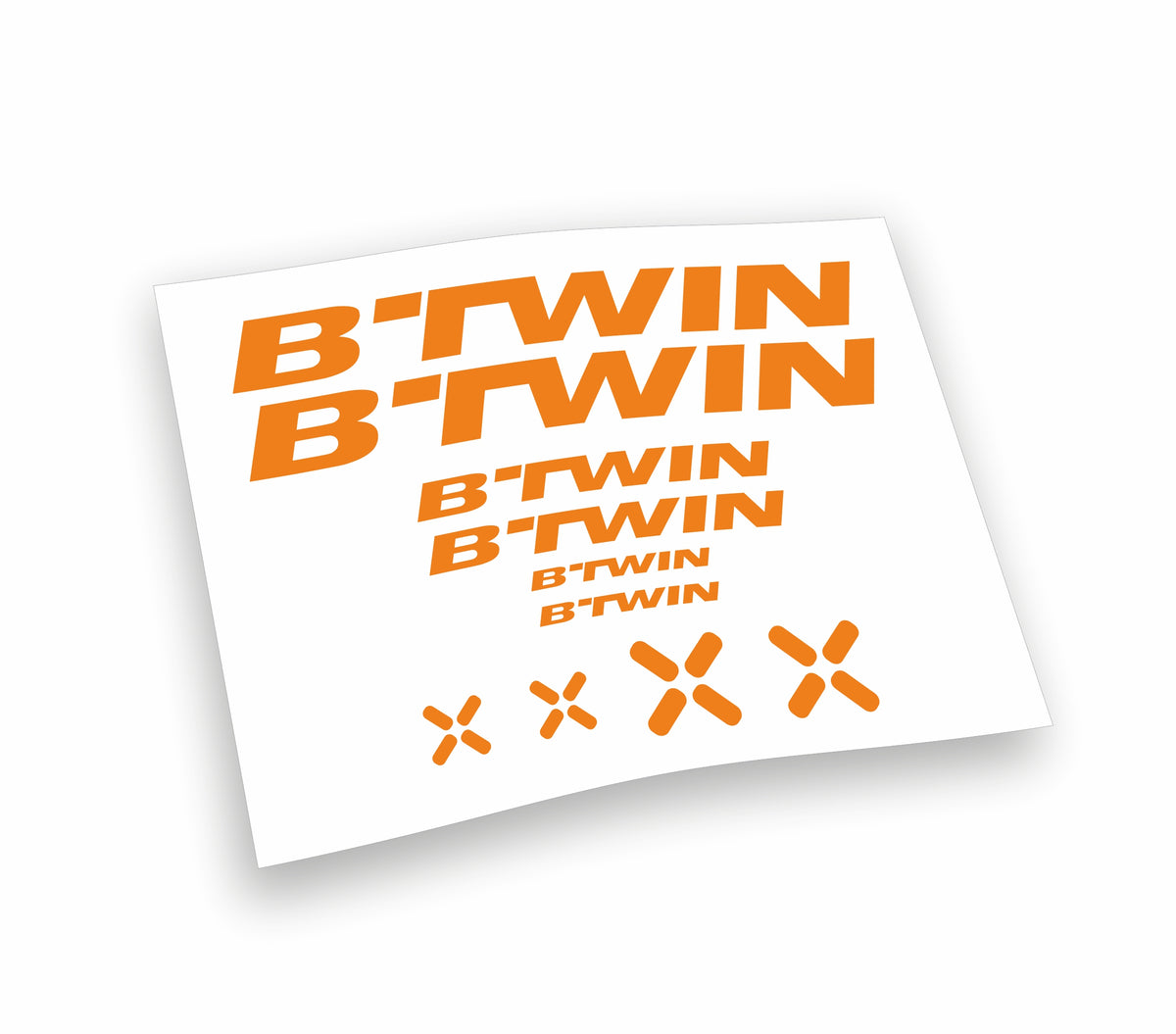 Kit Adesivi BTWIN personalizzati per telaio