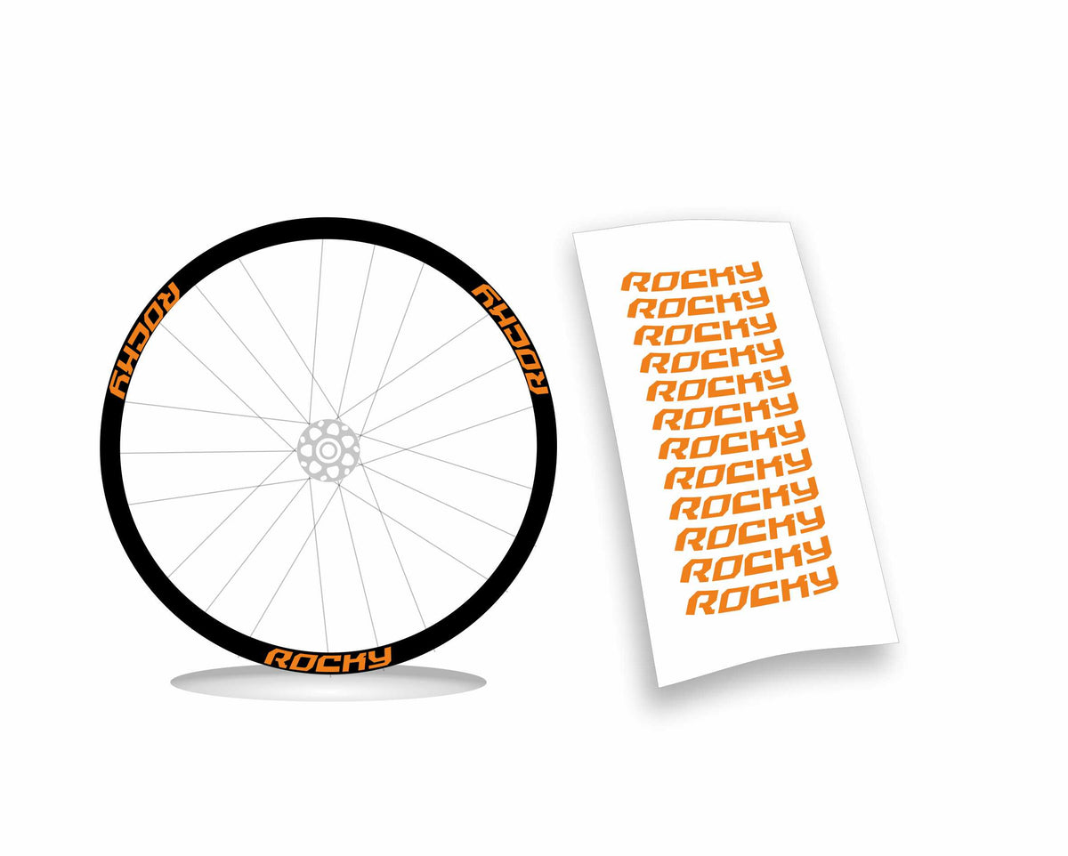 Rocky carbon kit adesivi per cerchi in carbonio mountain bike colore personalizzato