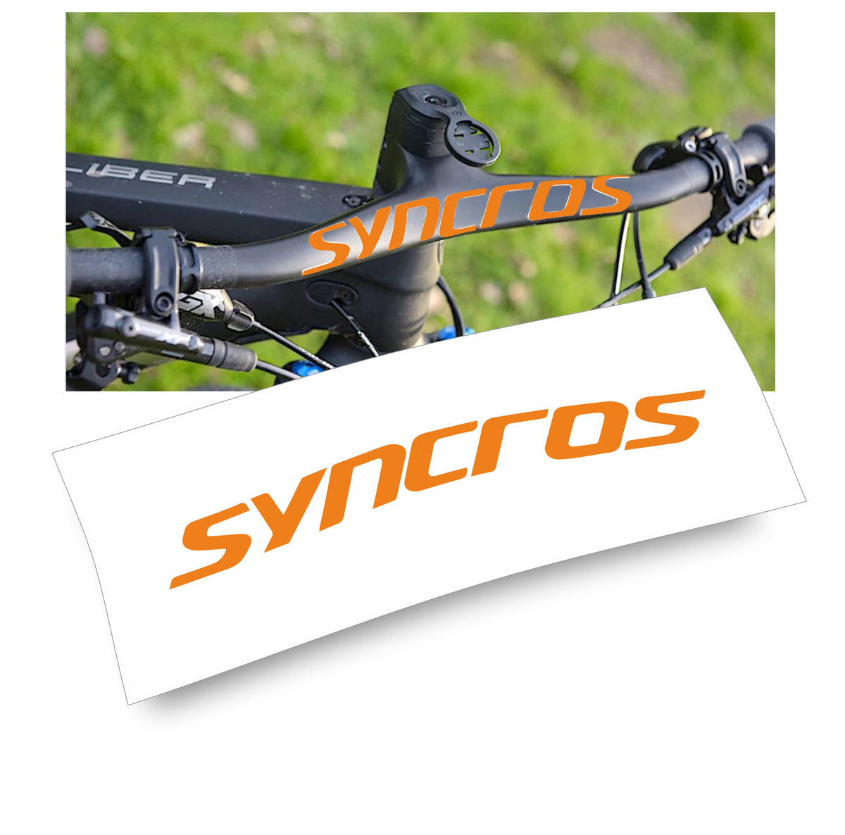 Syncros Fraser IC SL adesivo sticker per manubrio