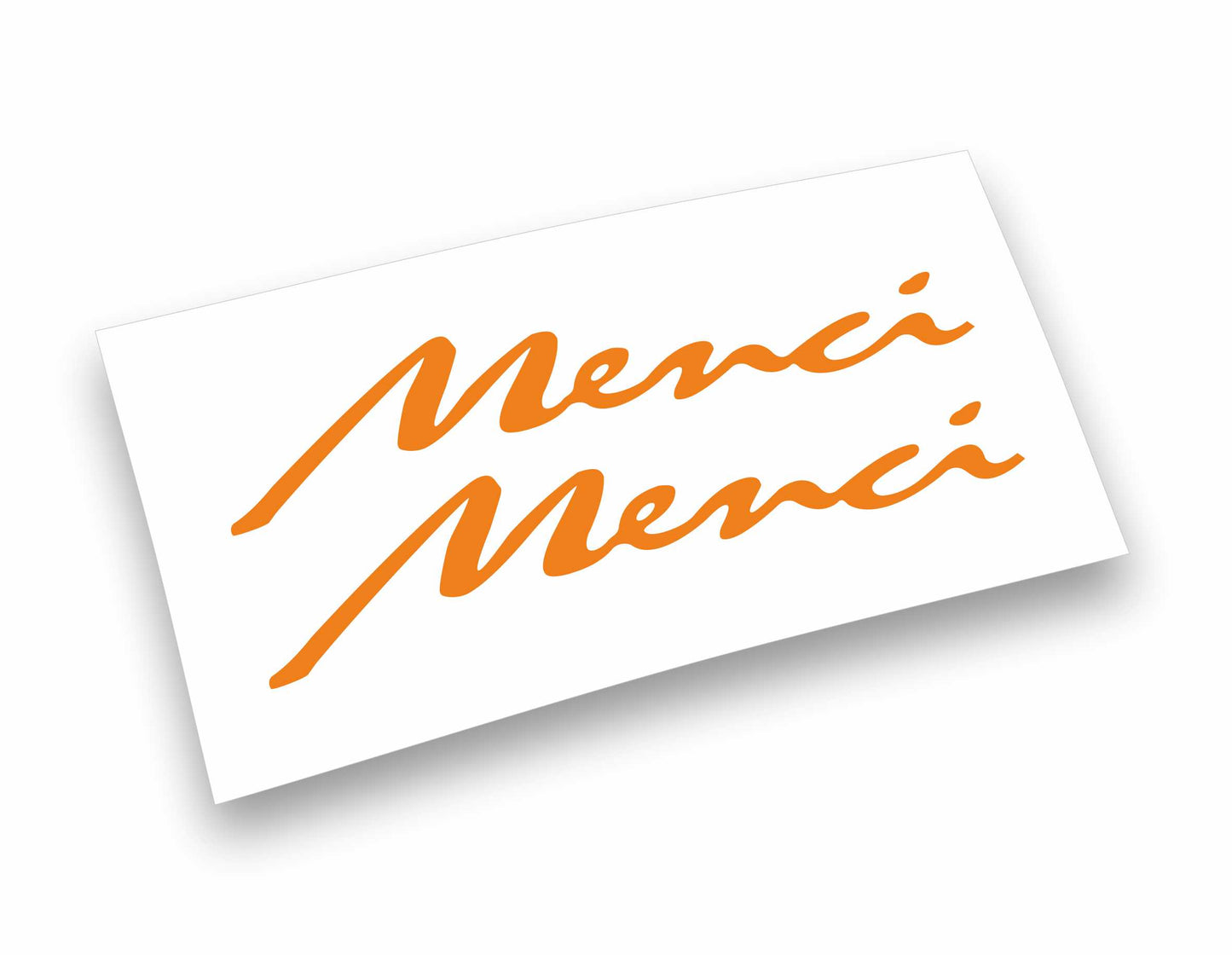 Adesivi Stickers Menci (200cm x 39cm) per cassone rimorchio camion tir
