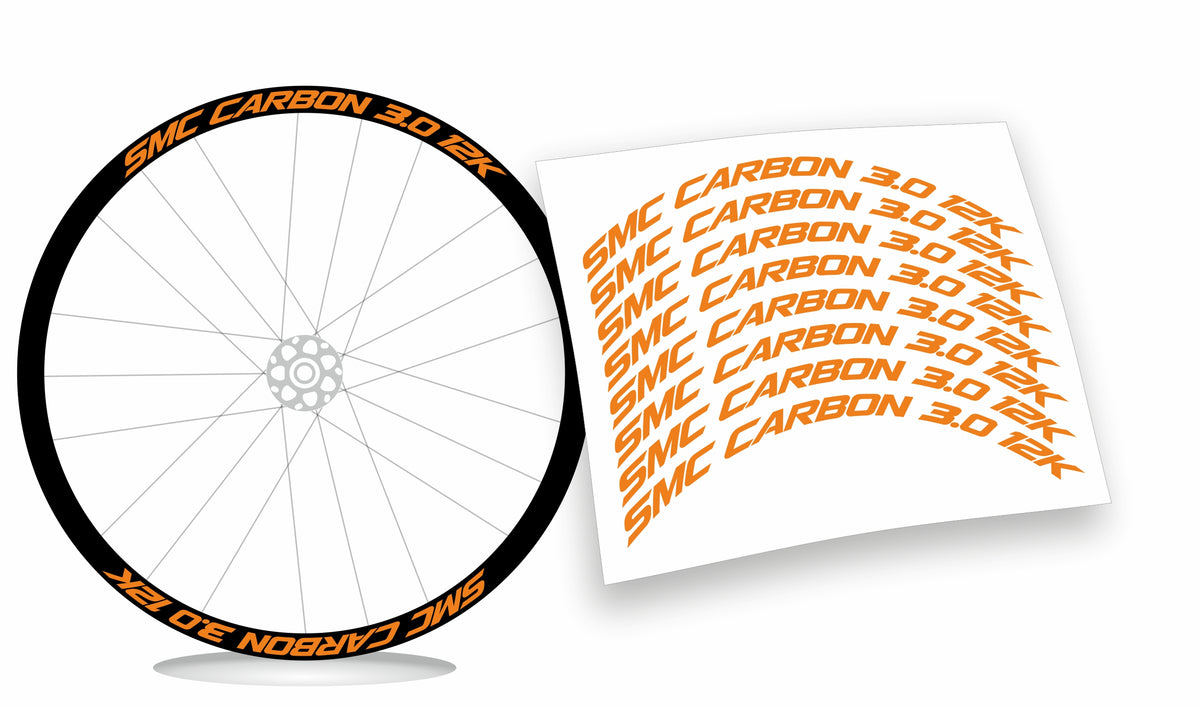 SMC Carbon 3.0 12K kit adesivi personalizzati