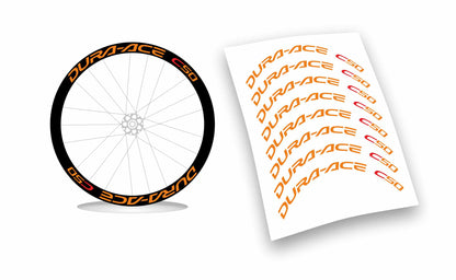 dura-ace c50 shimano kit adesivi stickers per ruote