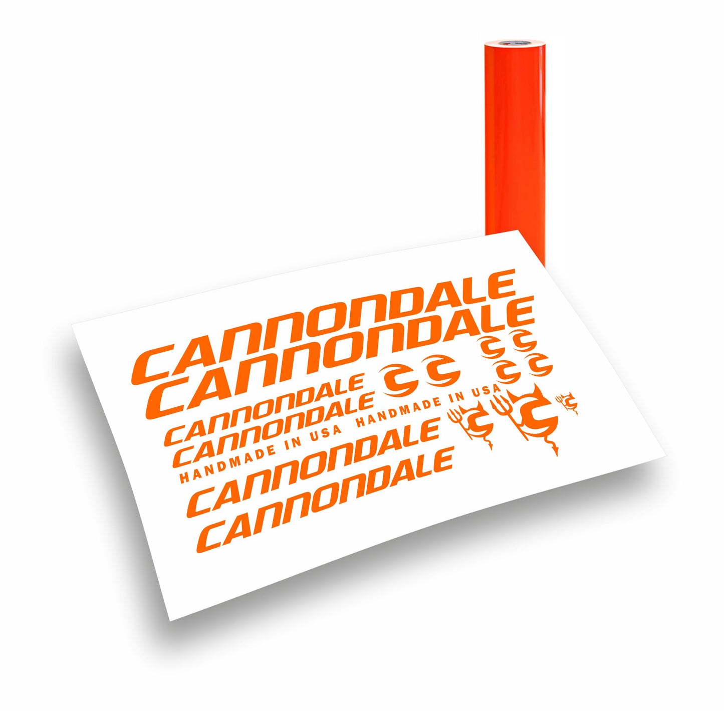 Cannondale kit adesivi per mountain bike completo 14 pezzi