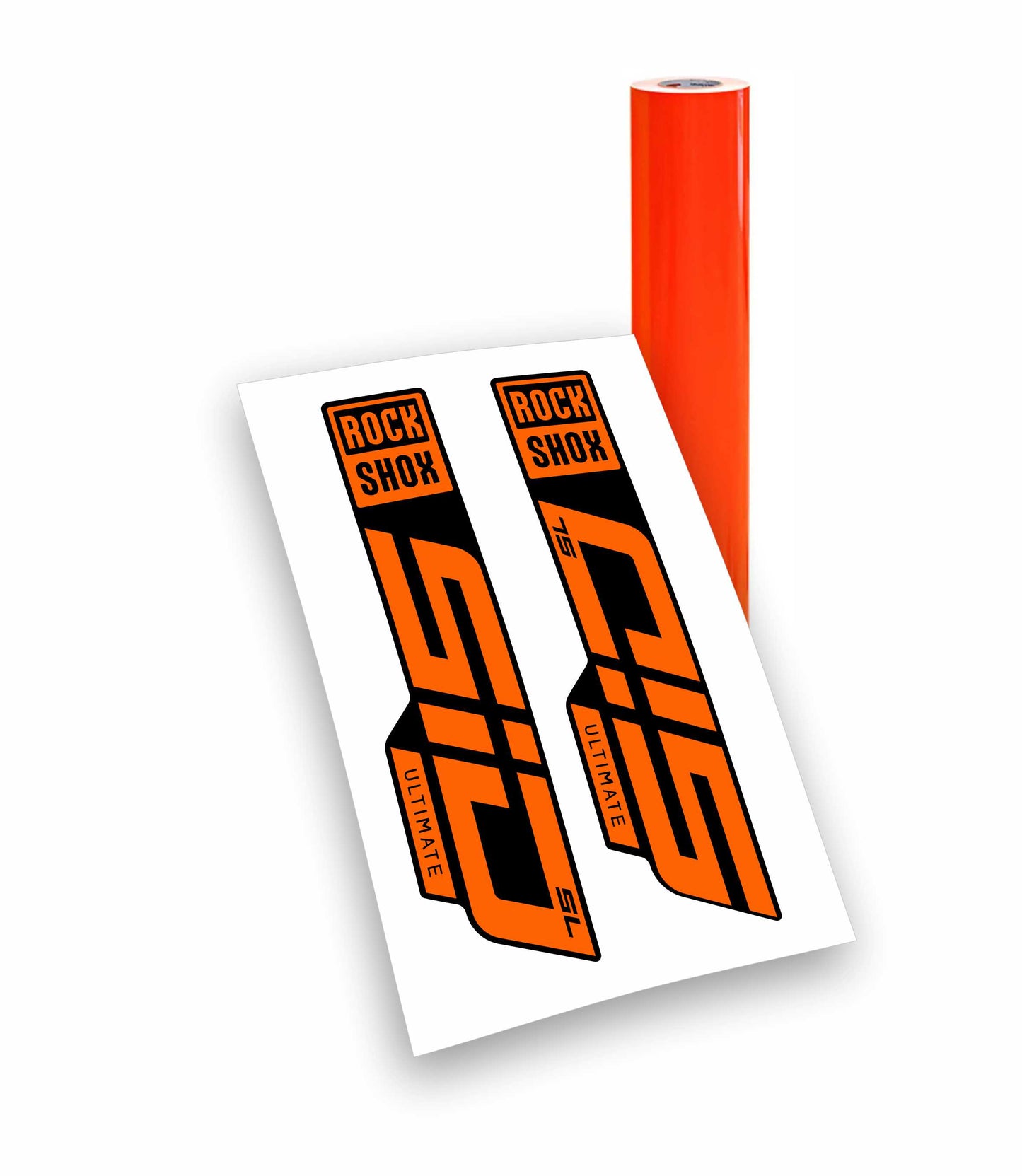 Rock Shox kit sid ultimate sl 2021 adesivi bicicletta colore personalizzato con fondo