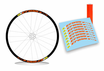 Adesivi cerchi bici mtb MAVIC CROSSROC Anche fluorescente 26-27,5-29 pollici