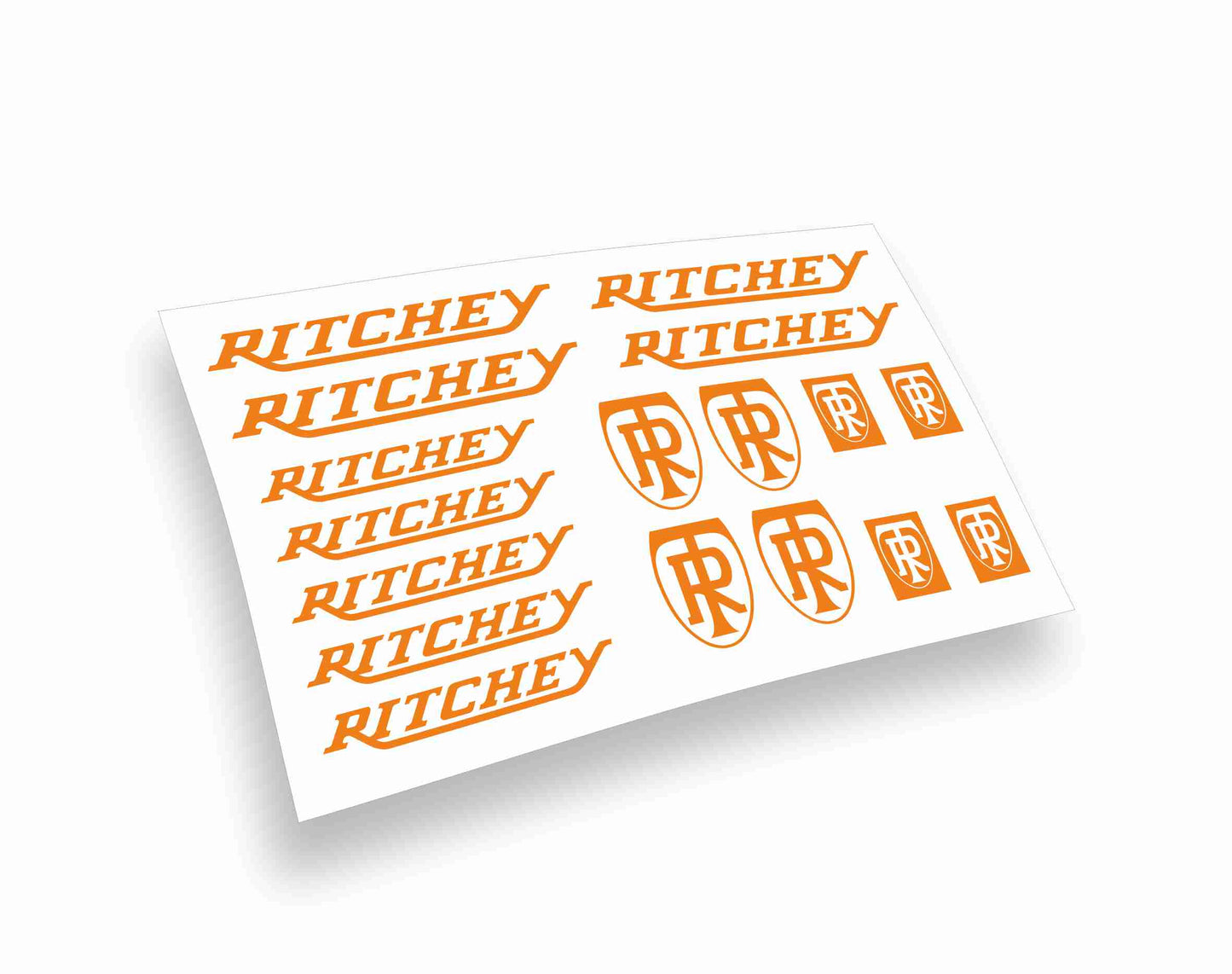Ritchey kit adesivi logo bicicletta mtb bdc colore personalizzato 18 pezzi