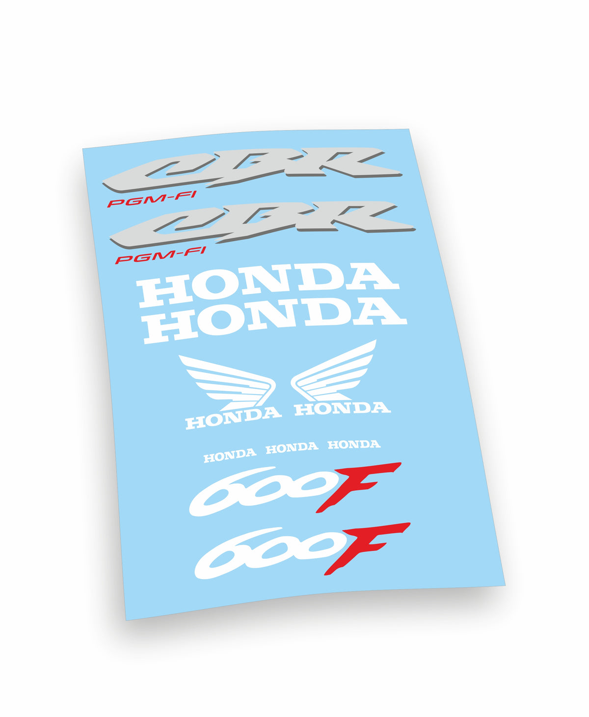 kit adesivi decals moto honda cbr600f colore personalizzato