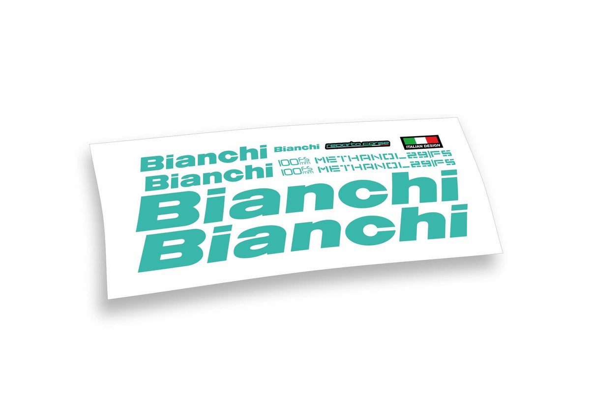 Bianchi Methanol 29 FS 2019 kit adesivi telaio mountain bike
