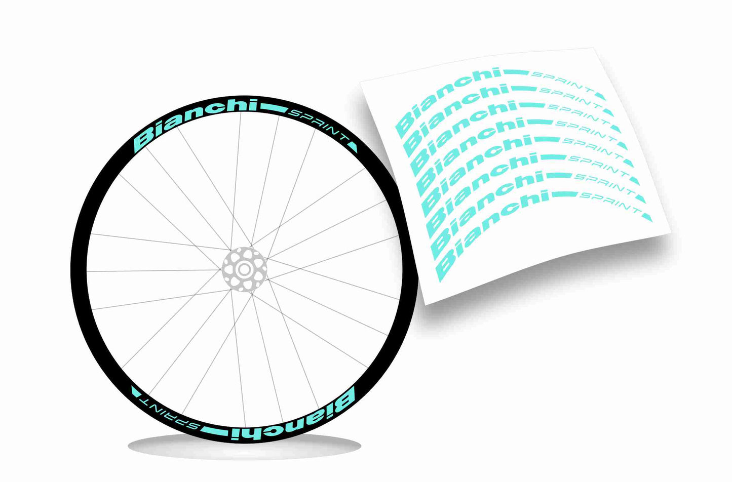 Bianchi aria Sprint adesivi