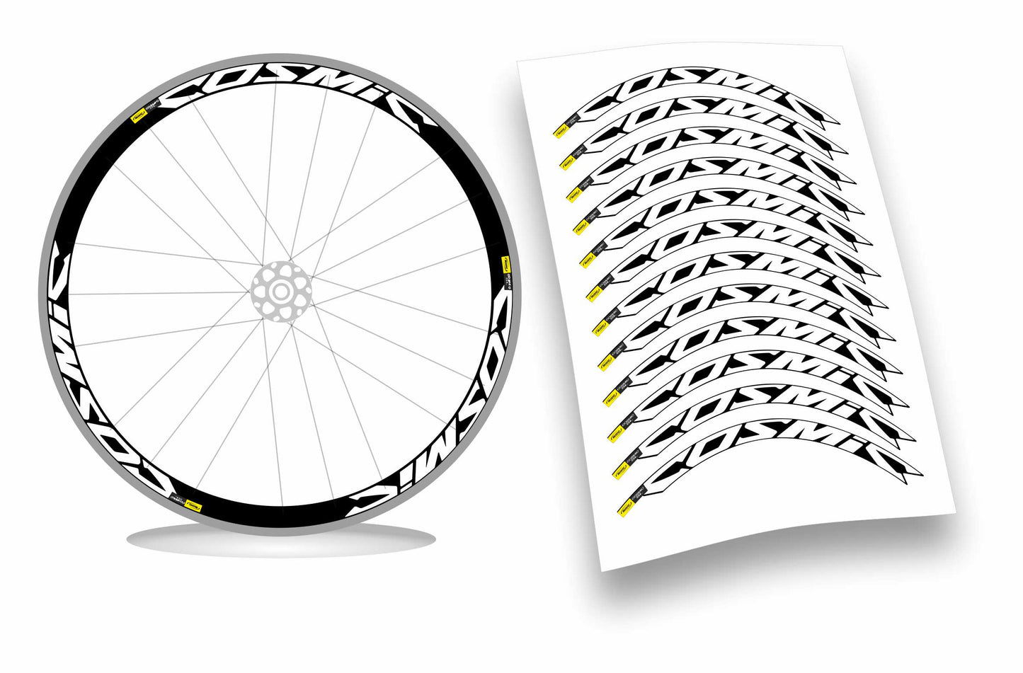 Cosmic Mavic sl 50 adesivi stickers