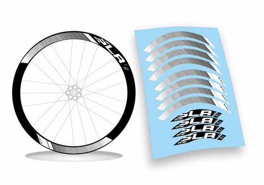Giant slr-1 disc composite wheel system 42 mm kit adesivi bicicletta da corsa