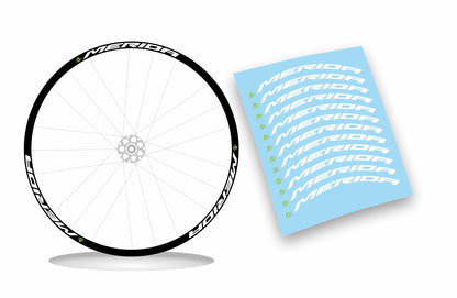merida adesivi stickers per ruote bici