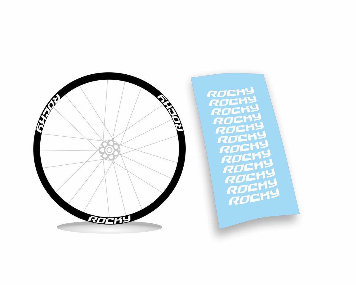 Rocky carbon kit adesivi per cerchi in carbonio mountain bike colore personalizzato