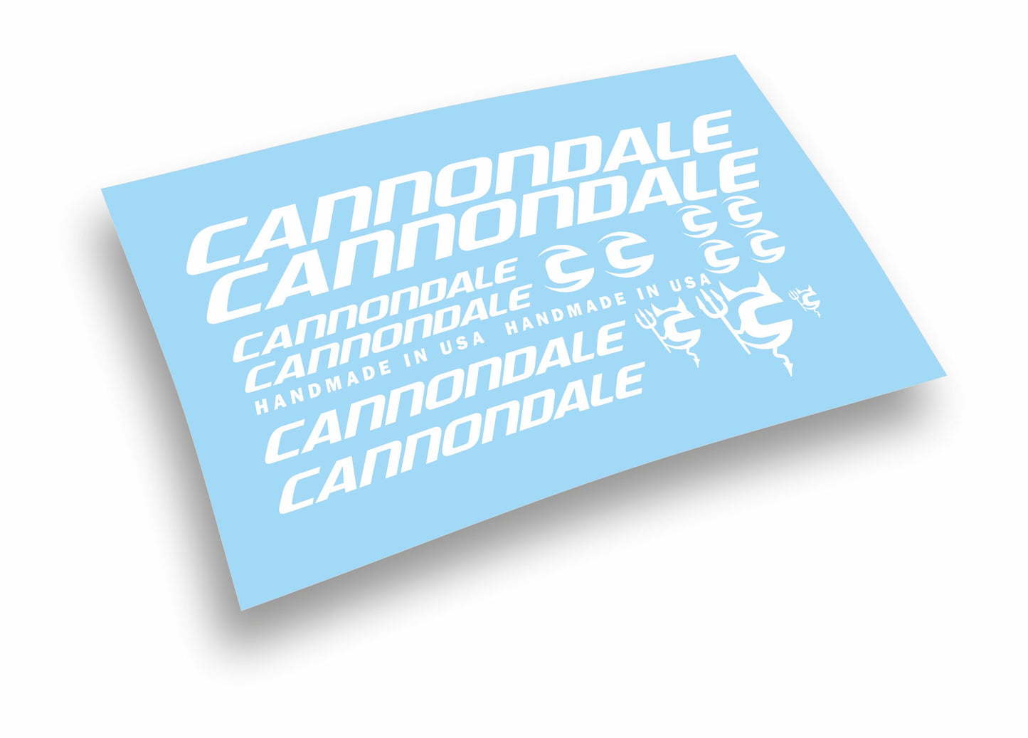 Cannondale kit adesivi per mountain bike completo 14 pezzi