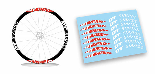 kit adesivi cerchi dt swiss 28 pollici bds stickers wheel 16 pezzi