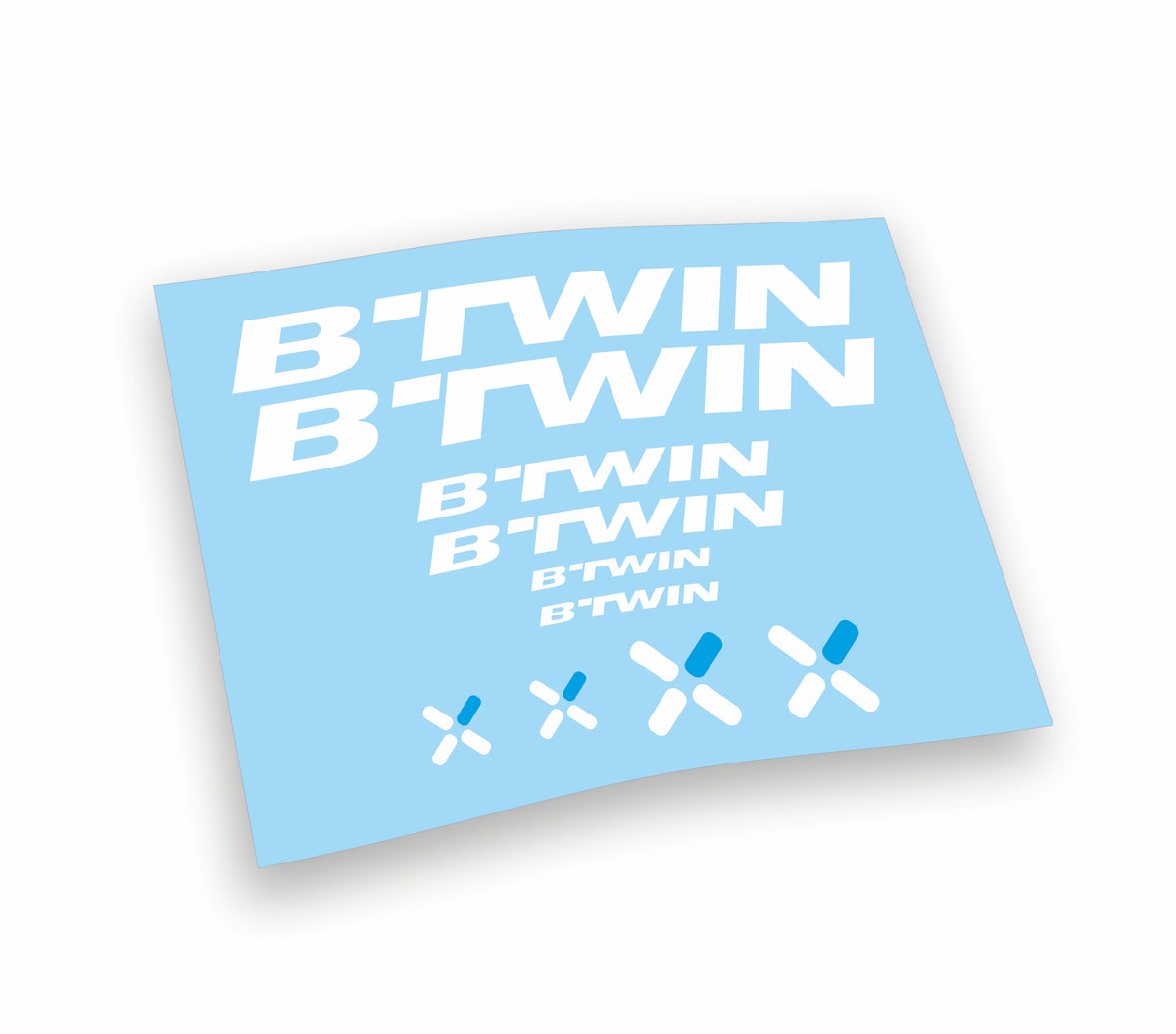 Kit Adesivi BTWIN personalizzati per telaio