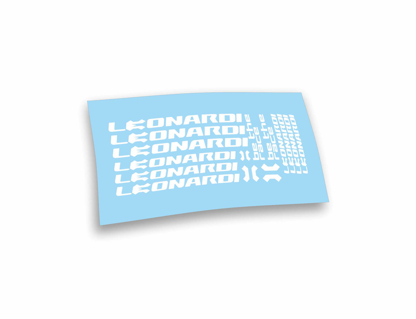 Leonardi kit adesivi completo per mountain bike 14 pezzi