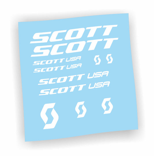Kit adesivi/stickers bicicletta scott usa colori a scelta 11pz bicicletta mtb bdc