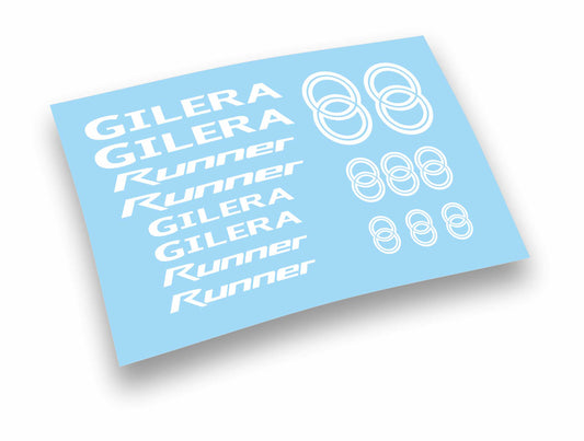 Gilera Runner kit adesivi scooter 16 pezzi colore personalizzato