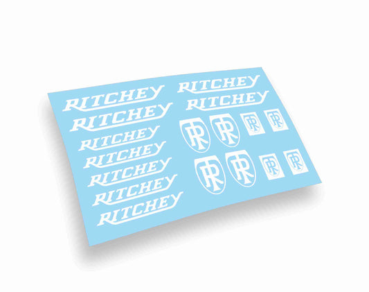 Ritchey kit adesivi logo bicicletta mtb bdc colore personalizzato 18 pezzi