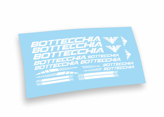 Bottecchia kit adesivi completo 22 pezzi per mountain bike e bici da corsa