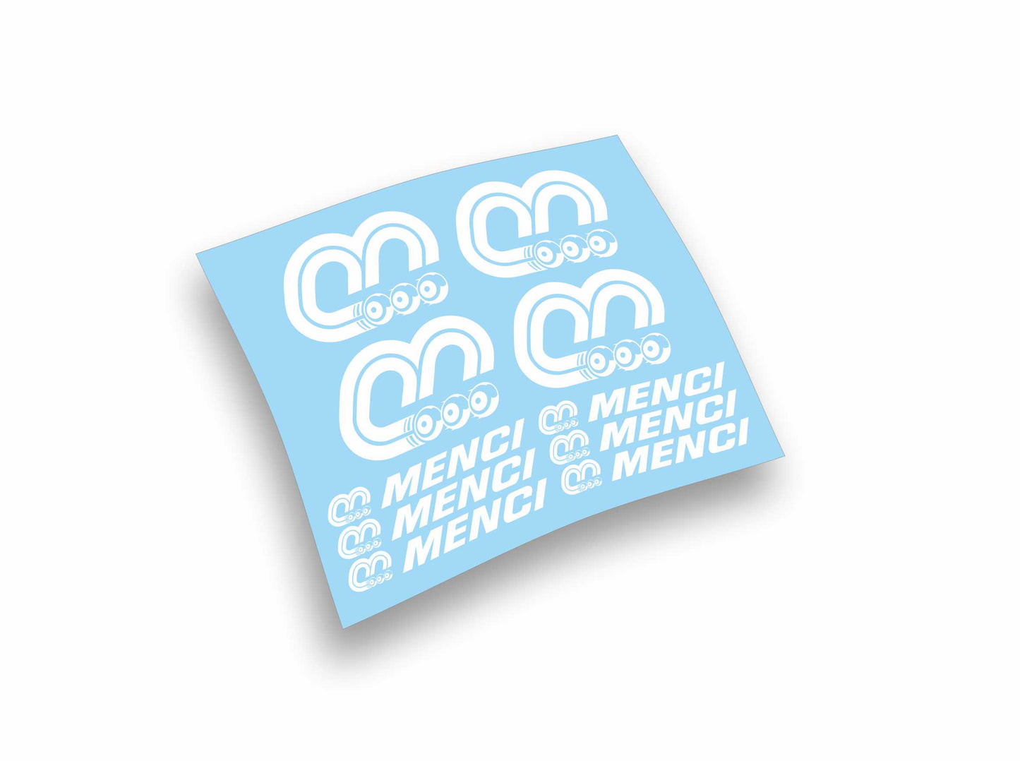 Adesivi Stickers Menci per cassone rimorchio camion tir