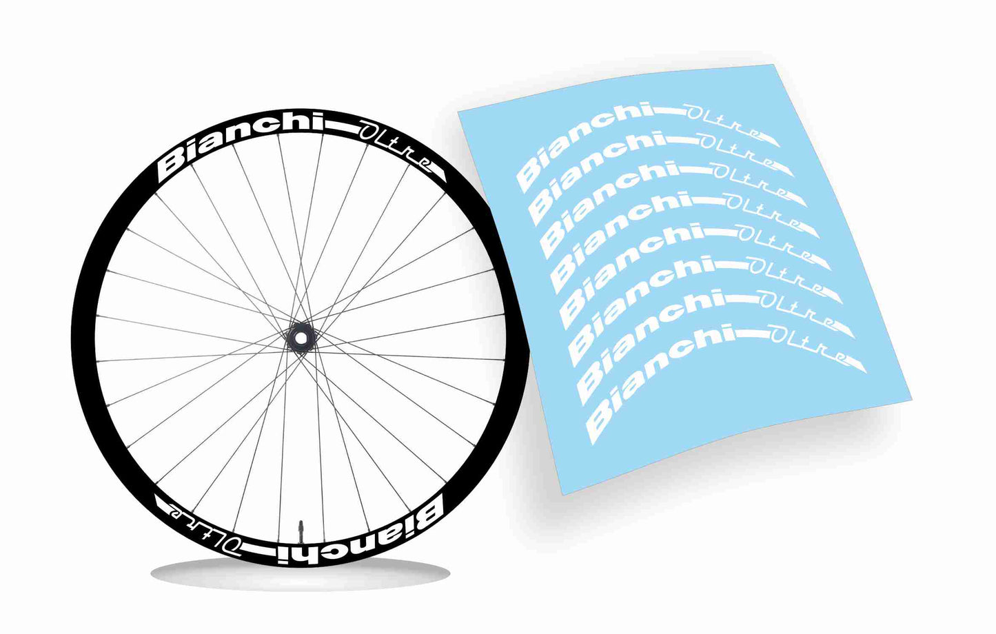 Bianchi aria Oltre adesivi