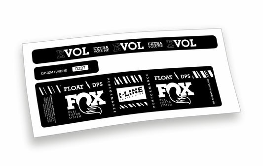 Fox Float DPS Evol Performance 2019/20 adesivi per ammortizzatore posteriore