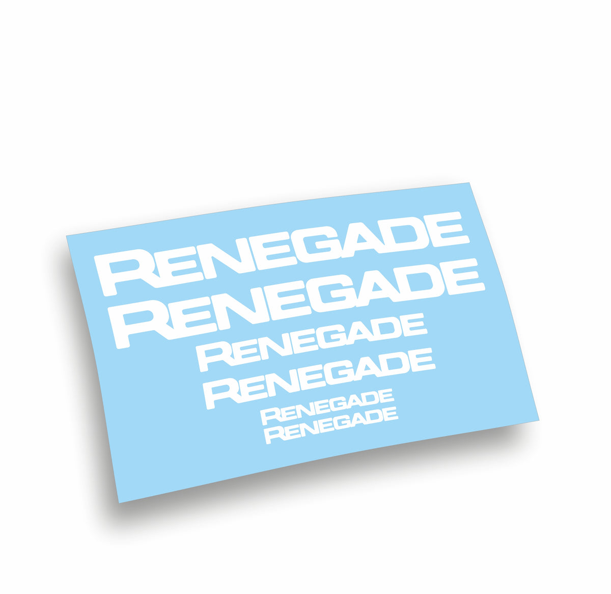 Jeep Renegade Kit adesivi Auto 6 pz.
